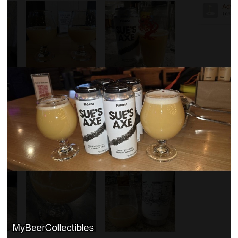 Fidens + Toppling Goliath -- Sue's Axe 10% TIPA TDH  -- Jan 14th