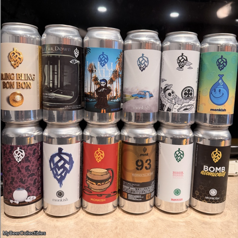 MONKISH 12 CANS | FREE SHIPPING | RECENT RELEASES