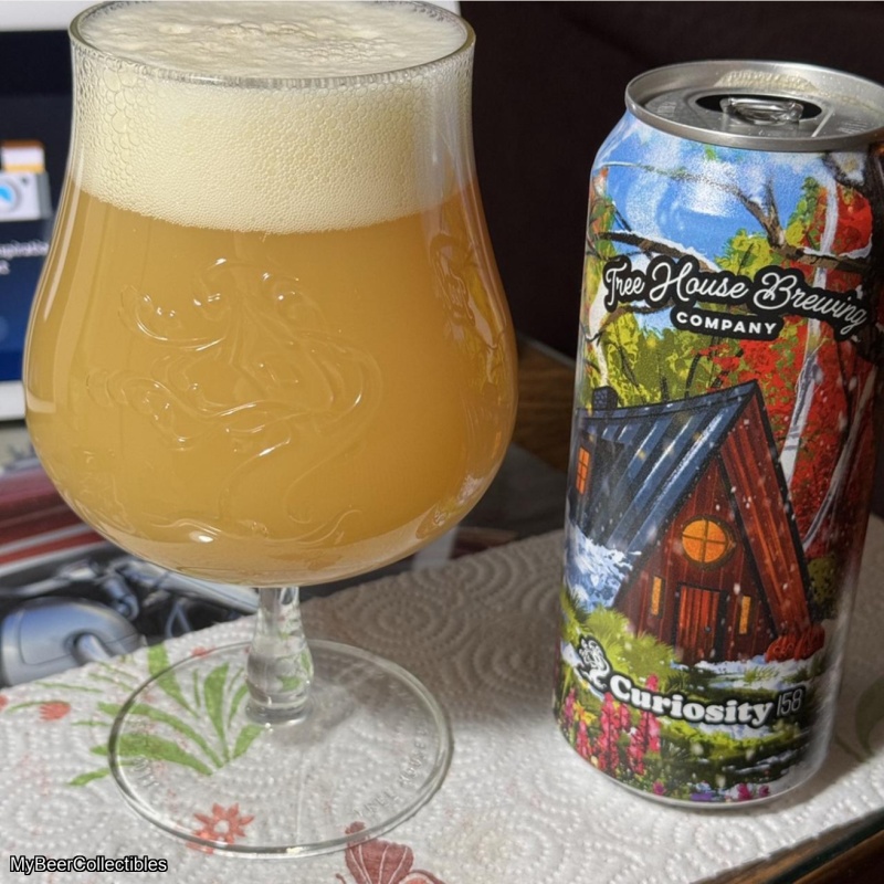 Tree House -- Curiosity One Hundred Fifty Eight (C-158) [7.8% DIPA w. NEW NZ HOP]  -- Jan 23rd