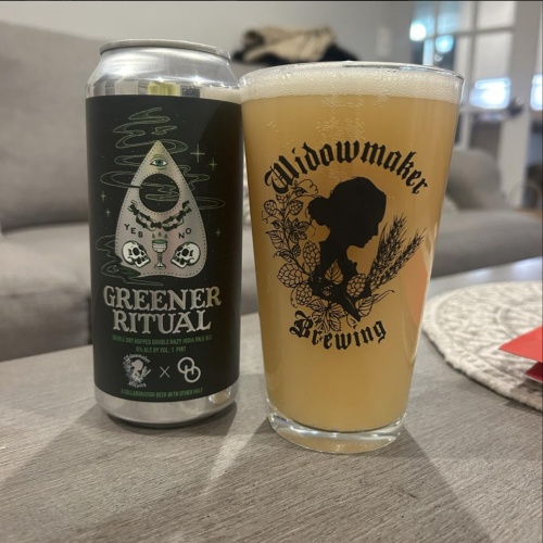 Widowmaker + Other Half -- DDH Greener Ritual [DDH DIPA 8% Citra Riwaka Rakau // Cryo + Kief] -- Feb 4th