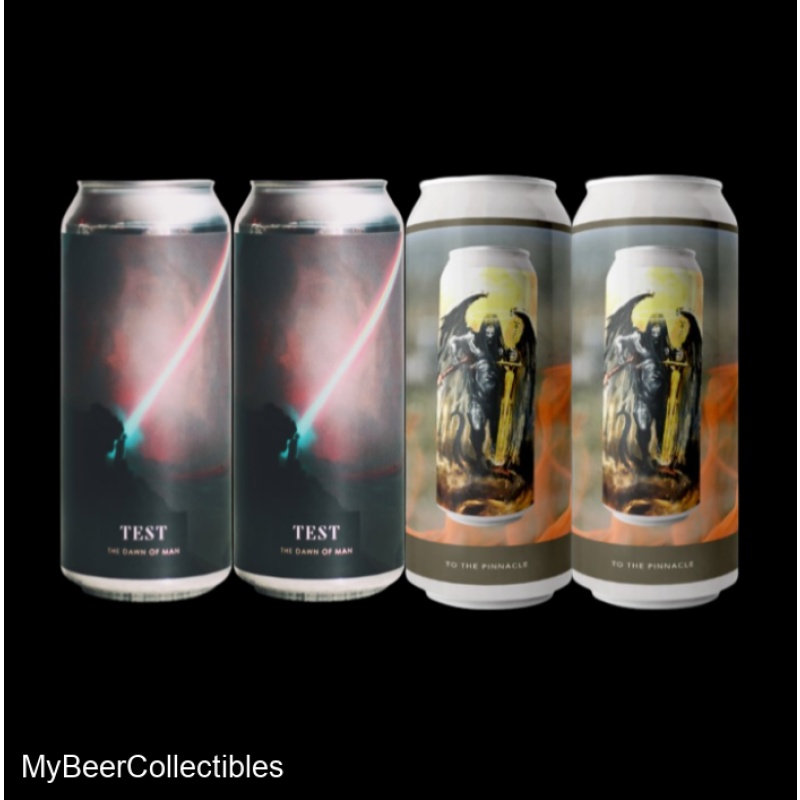 4 Pack Evil Twin NYC / Brujos FROM the Pinnacle + TEST The Dawn of Man 7.5% DIPA released 2-11-2026
