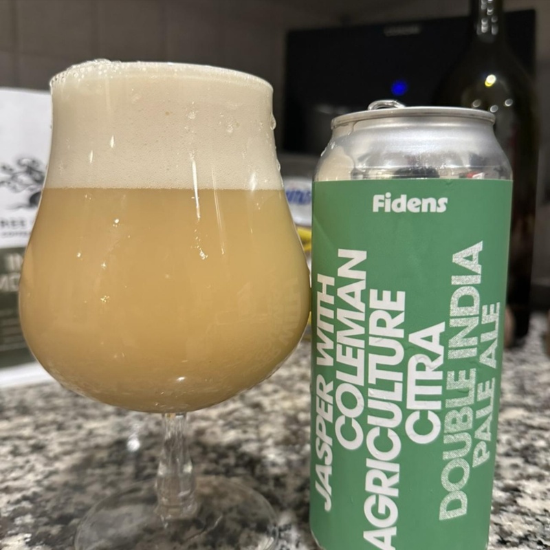 Fidens -- Jasper with Coleman Agriculture Citra [7.8% Aroma Bomb DIPA] -- Feb 9th
