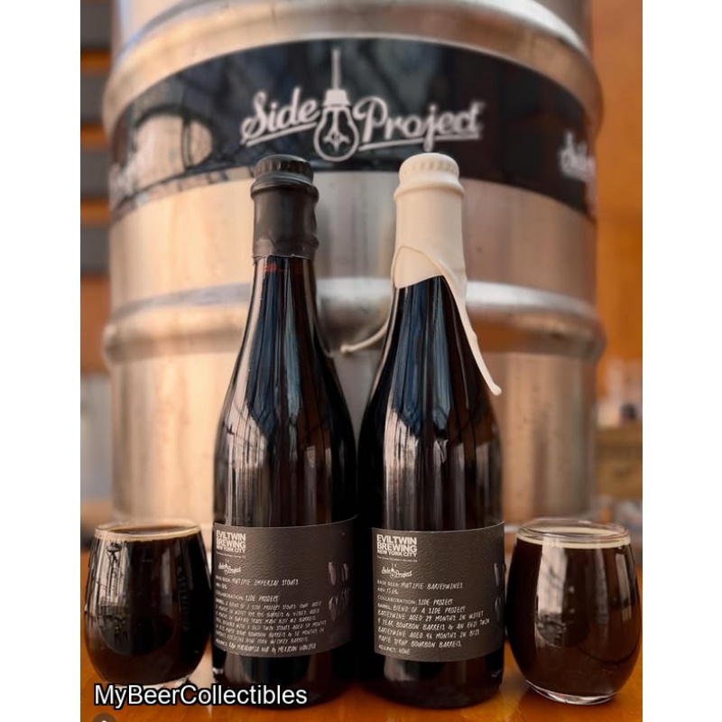 Evil Twin + Side Project -- Great Northern Series 55 + 56 [collab BA Stout and Barleywine] -- Feb 2026