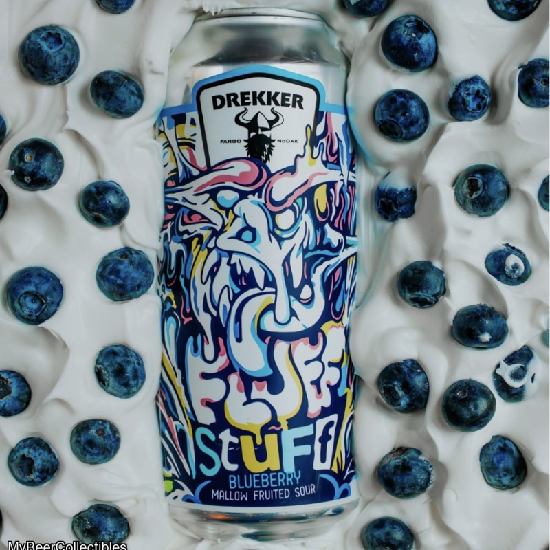 Drekker Brewing Company - Fluff Stuff - Blueberry - Sour 16oz Can