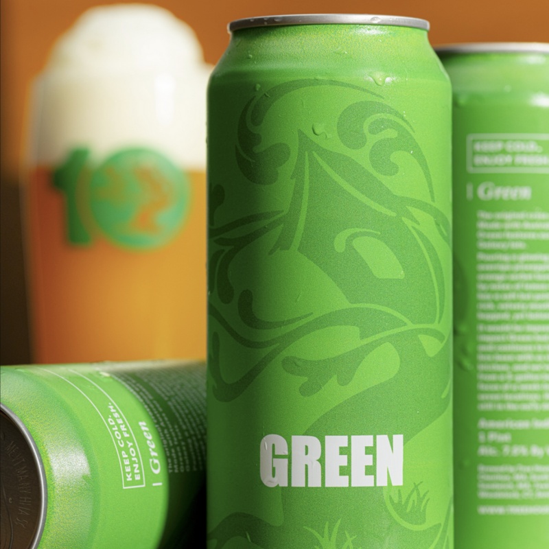 Tree House -- Green: Throwback Can Design [Old School Green can design] -- March 3rd