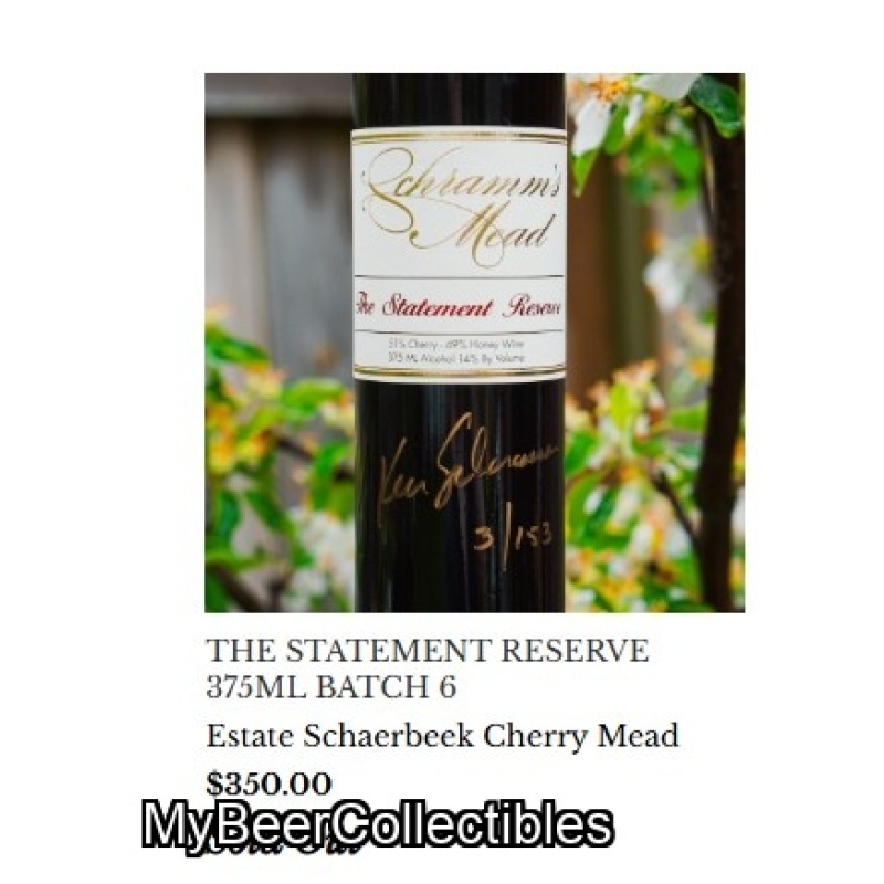 Schramms Statement Reserve (Batch 7) B7 - Very rare only 91