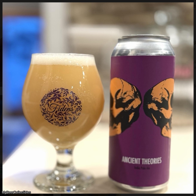 Fidens -- Ancient Theories [7.5% DDH IPA w. Cold Pressed Nelson Hop Juice] -- April 16th