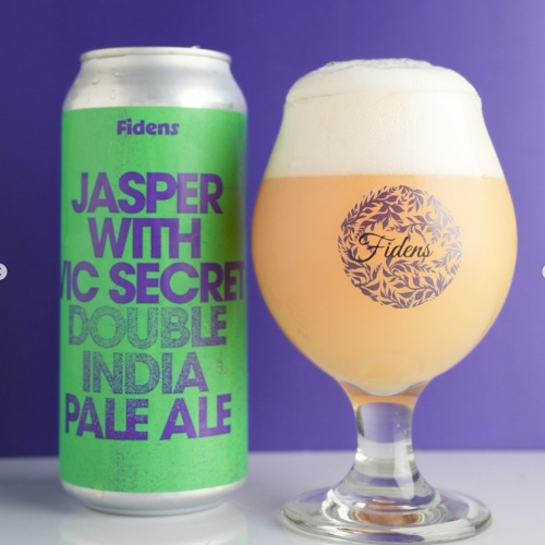 Fidens -- Jasper with Vic Secret -- 7.8% Citra Vic Secret Hazy -- April 14th