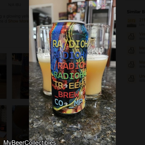 Tree House -- Radiohaze [8% Hazy DIPA w. NZ Hops] -- April 28th