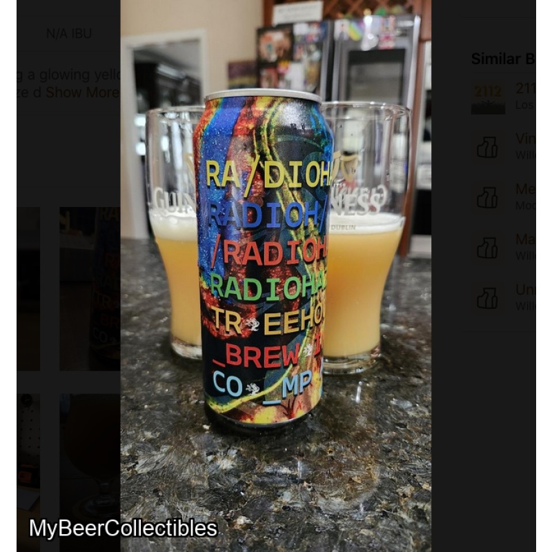 Tree House -- Radiohaze [8% Hazy DIPA w. NZ Hops] -- April 28th