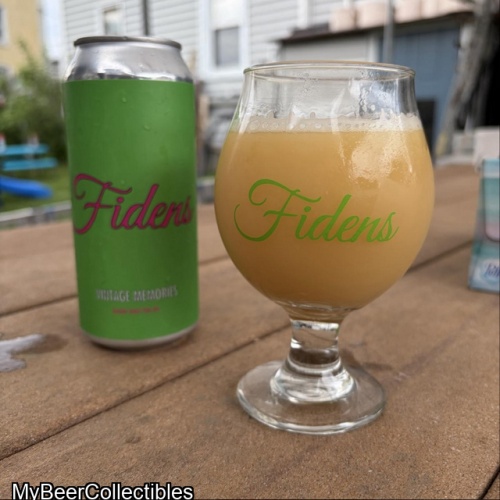 Fidens -- Vintage Memories [8.4% Hazy DIPA] -- May 19th