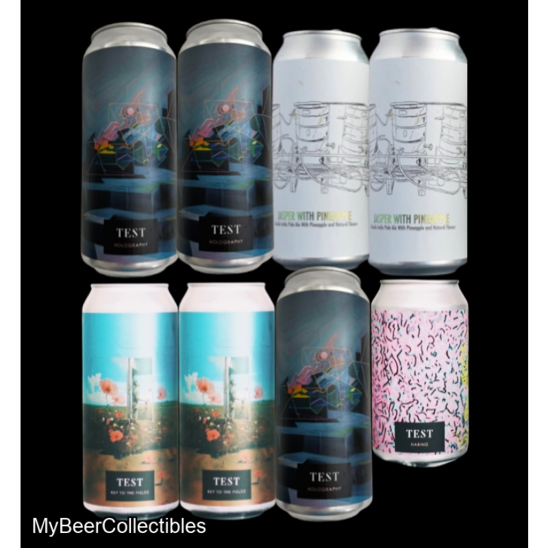 8 Pack Test Fidens HOLOGRAPHY 2nd edition Jasper w/Pineapple Key to the Fields