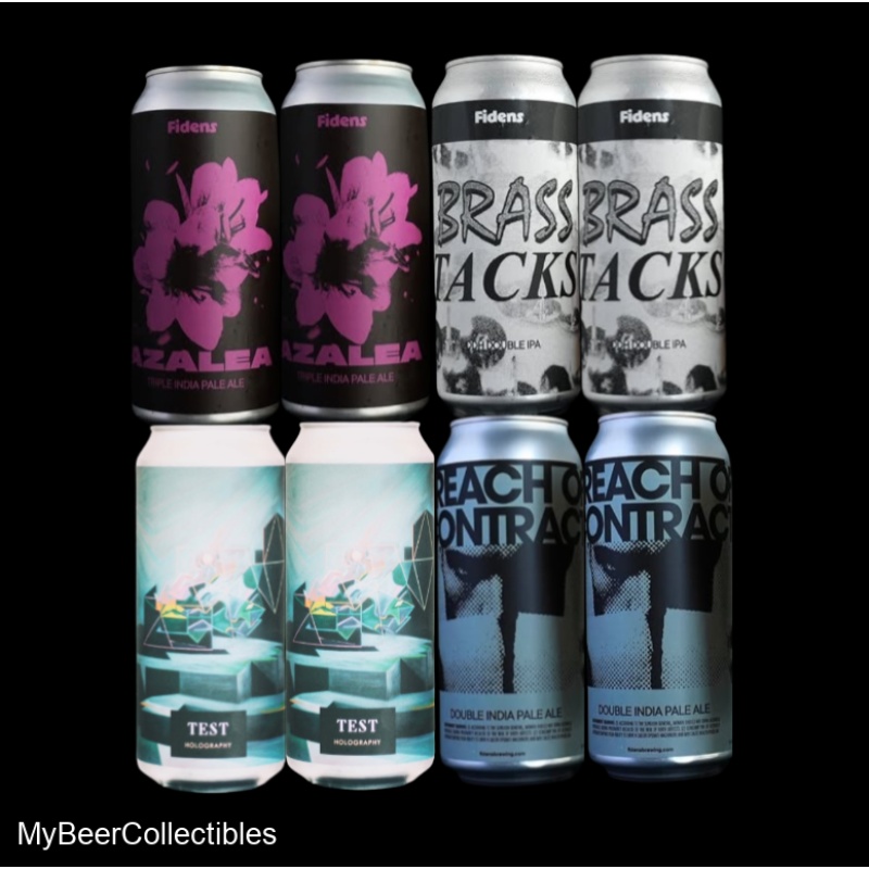 8 Pack w/2 each Fidens Azalea TIPA Brass Tacks Breach Contract + Test Holography