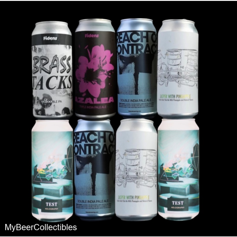 8 Pack Fidens Test -  Azalea TIPA Brass Tacks Breach Contract Test Holography Jasper Pineapple