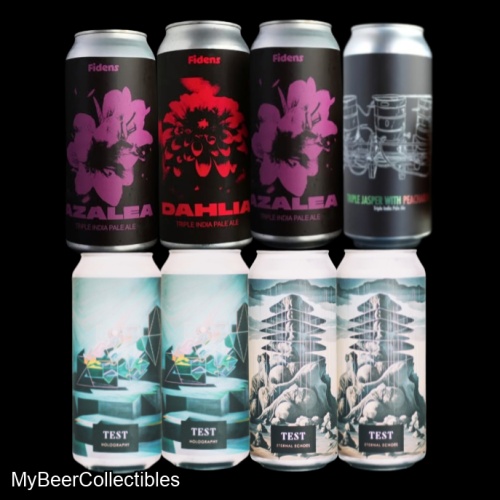 8 Pack Fidens Test w/ Azalea Dahlia Triple Jasper Peacharine Eternal Echoes Holography