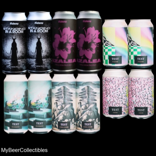 12 Pack Fidens Test : TIPAs, DIPAs, Modern Pilsners
