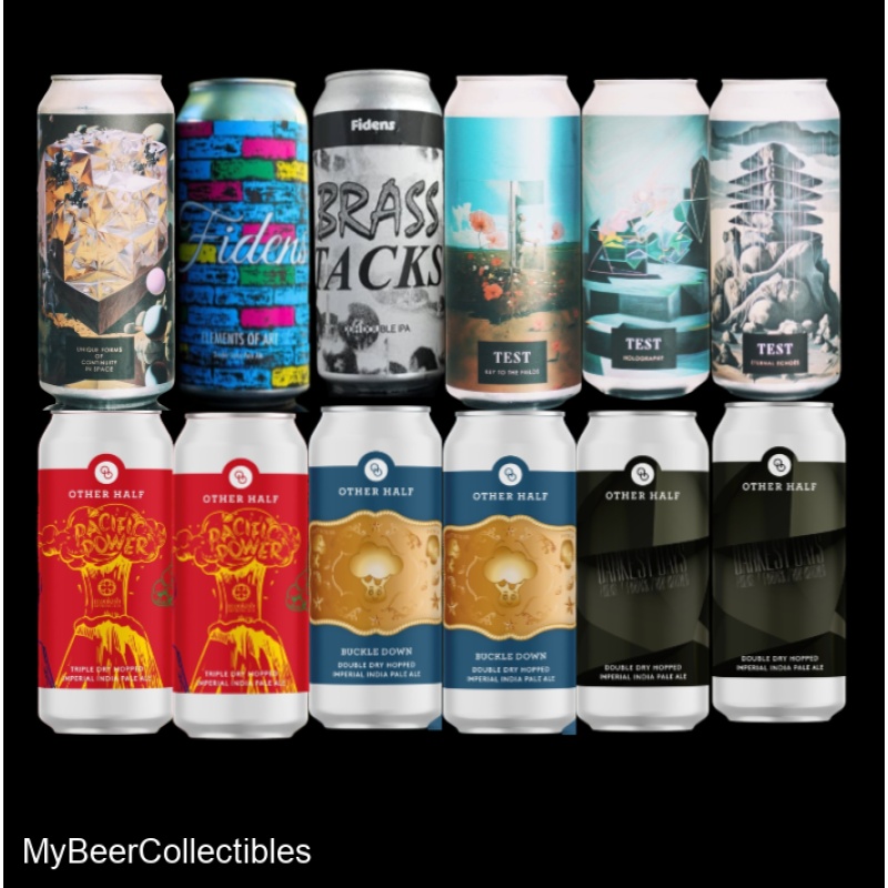 12 Pack Fidens Test  Other Half Green City Collabs