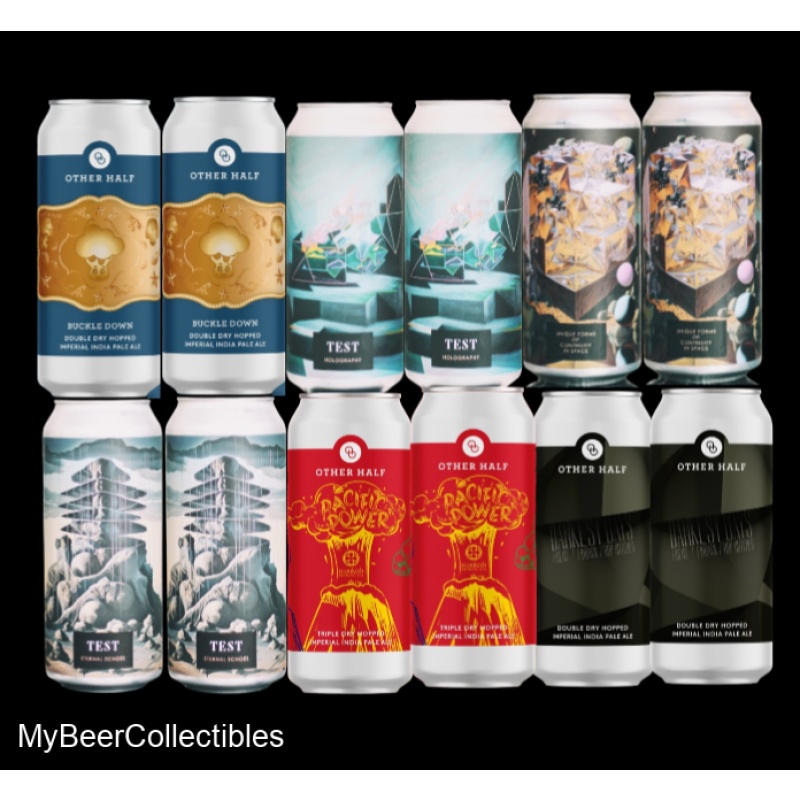 $11.25 per can shipped 12 Pack TEST Other Half / Monkish / Fidens / Hop Butcher / Great Notion / Parish