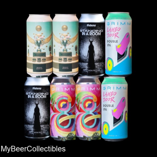 8 Pack w/ TIPAs Test / Omnipollo Nuclear Mysticism + Fidens Standing in Room + Grimm 7th Anniversary