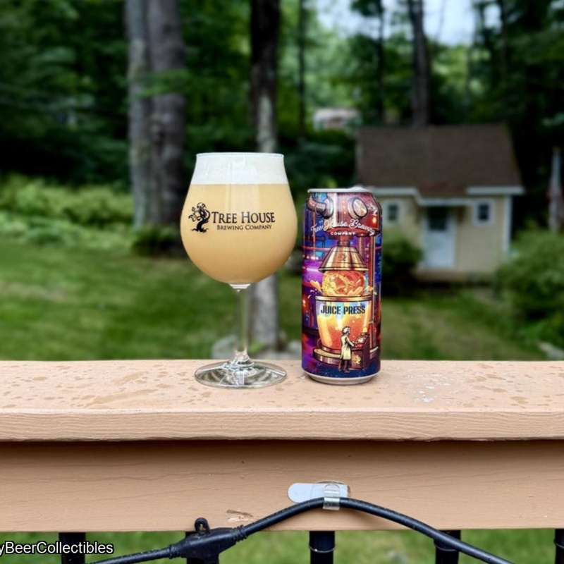 Tree House -- Juice Press [8% Un-fruited HAZY DIPA] -- July 1st