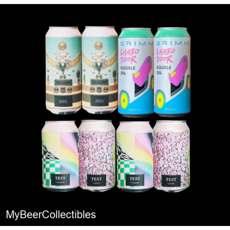 8 Pack Test / Omnipollo Nuclear Mysticism + Pynchon Haring Modern Pilsners + Grimm Lambo Door