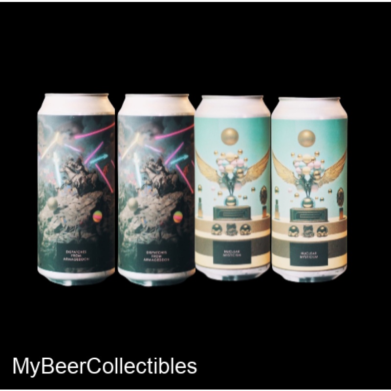 4 Pack TEST / BRUJOS / OMNIPOLLO - Dispatches from Armageddon + Nuclear Mysticism