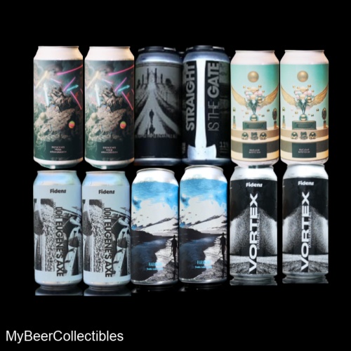 12 Pack Fidens Test Brujos Omnipollo w/ Dispatches from Armageddon QIPA Nuclear Mysticism Straight is Gate DDH Eugene's Axe Vortex