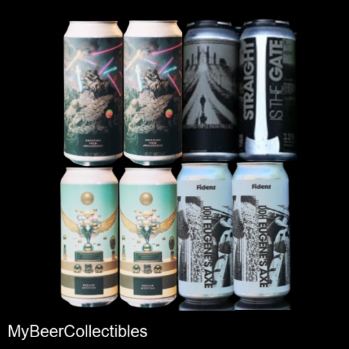 8 Pack Fidens Test Brujos Omnipollo w/ Dispatches from Armageddon  QIPA Nuclear Mysticism Straight is Gate DDH Eugene's Axe