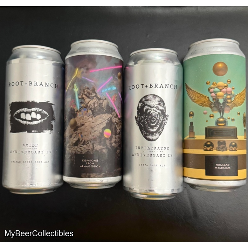 4 Pack Test & Root + Branch Anniversaries Smile Infiltrator Dispatches from Armageddon QIPA Nuclear Mysticism