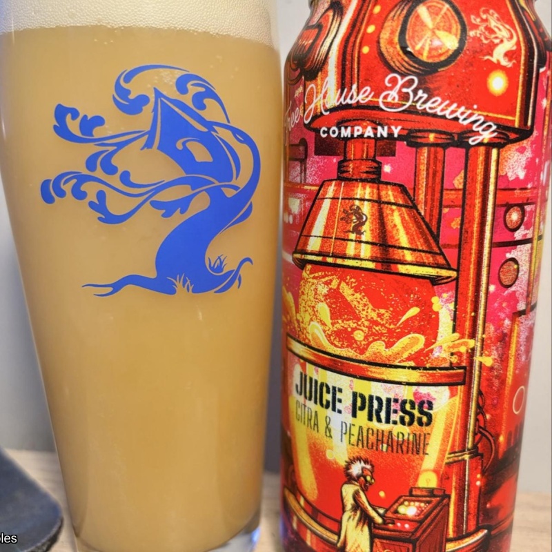 Tree House -- Juice Press Citra + Peacharine [Non-Fruited // 100% Cold-Side Hops] -- Aug 3rd