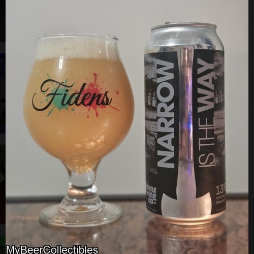 Fidens -- Narrow is the Way [13% Hazy Citra Waimea Rakau] -- Aug 19th