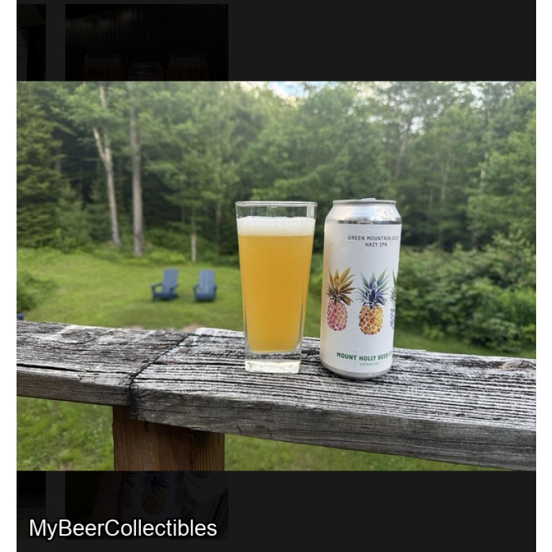 Mount Holly Beer Co. [VT] -- Green Mountain Gold [6.7% Small Batch VT Hazy] -- Aug 13th