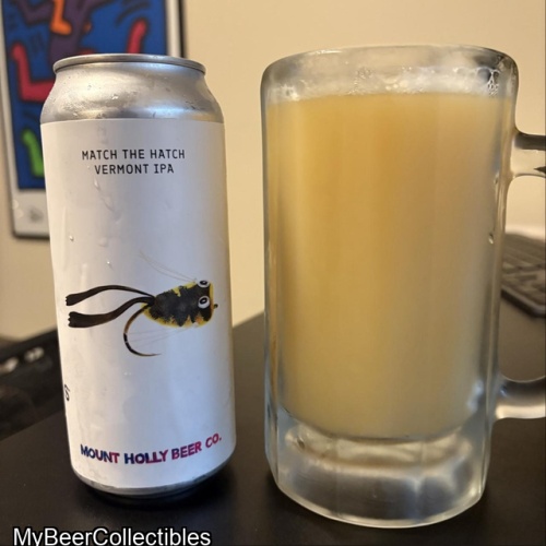 Mount Holly Beer Co. [VT] --  Match the Hatch [9.2% Small Batch VT Hazy] -- July 21st