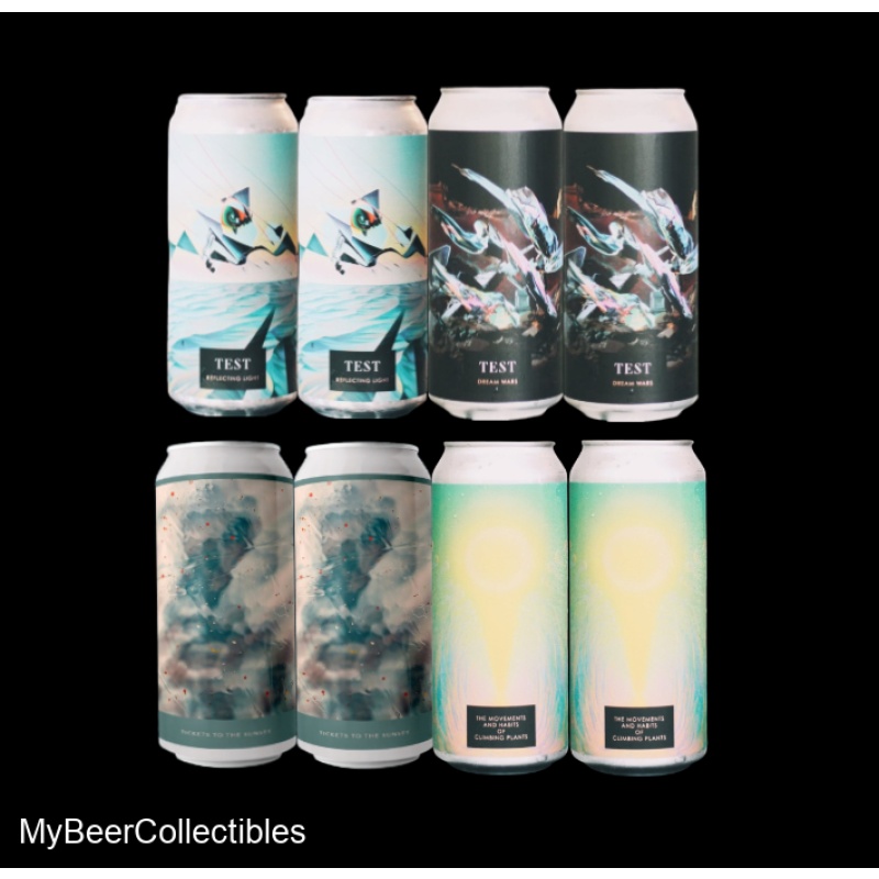 <$15 can/shipped 8 Pack Newest TEST premium ipas incl. Tickets to the Sunset TIPA w/Evil Twin NYC & Optional add Dispatches w/ Brujos QIPA