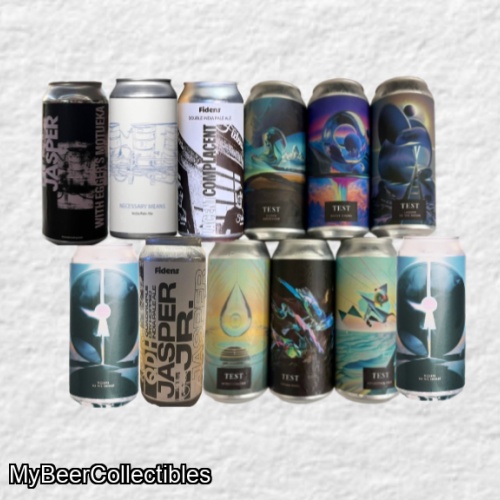 Excellent 12 pack Fresh Fidens & Test - 11 Different Cans Incl. Tickets to Sunset & Triple Jasper w/ Motueka