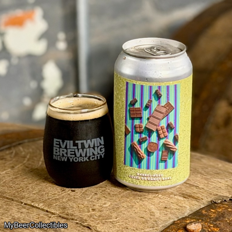 4 Pack ETNYC BARREL-AGED CUVÉE DE CANDY BARS (13%) 27 months in Maple Syrup – Thai Banana chocolate coconut marshmallow vanilla