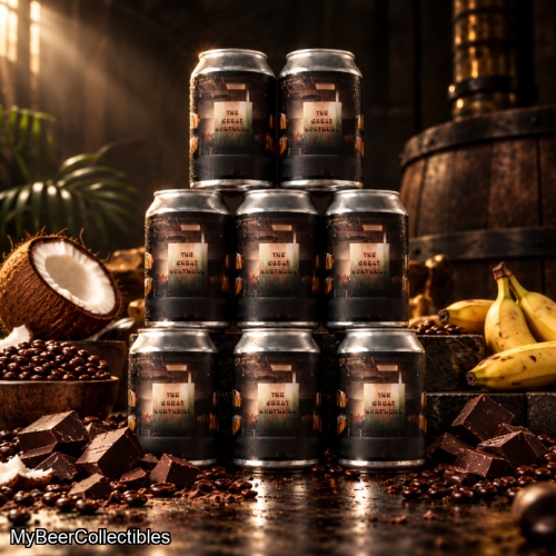 8-Pack Outstanding Great Northern Originals 1-3,6,12,19 - 8oz cans Evil Twin NYC GREAT NORTHERN BARREL-AGED SERIES