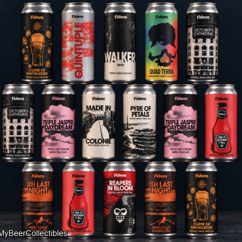16 Pack - Fidens COMPLETE 2026 Anniversary IPA SET - All the Big Ones in One Set