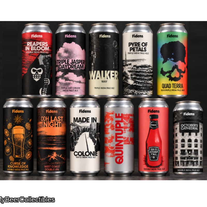 11 Pack - Fidens COMPLETE 2026 Anniversary IPA SET - All the Big Ones in One Set (11 cans)