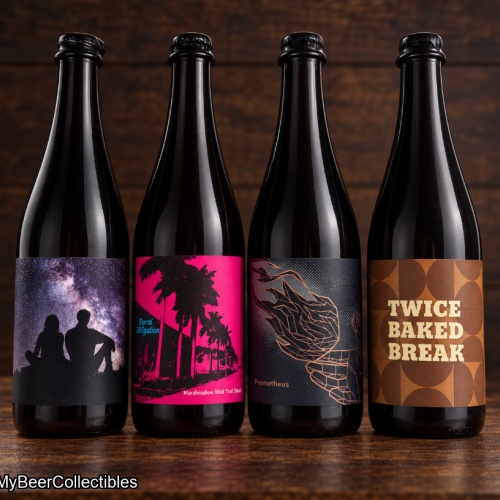 4 Pack Mortalis Fidens Vintage Pastry Stouts w/ Tripping Animals Evil Twin NYC Imprint Doral Obliation Prometheus Written in Stars