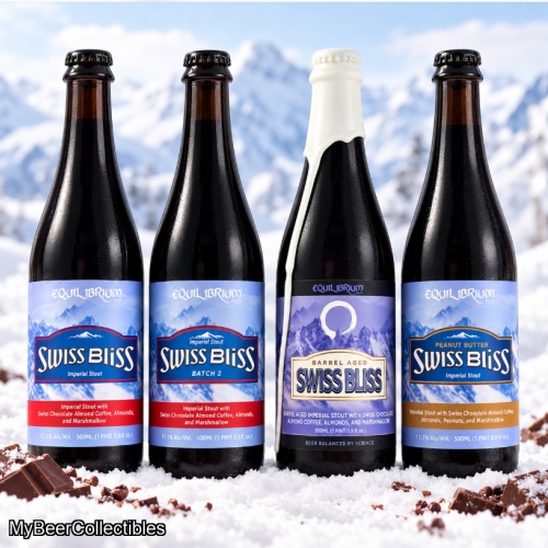 4 Pack Equilibrium / Short Throw Swiss Bliss : BA Swiss Bliss + Peanut Butter + Original Batches 1 and 2