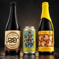 3 BA stouts - Grimm Onement Wild Turkey + Equilibrium / Aslin BA Alfajores + Evil Twin NYC BA CUVÉE DE CANDY BARS