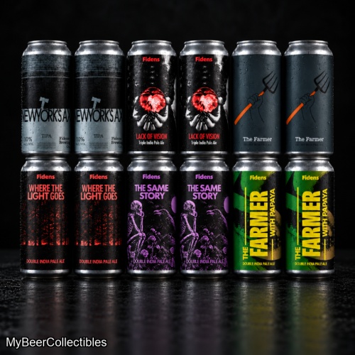 12 Pack 2 each Best of This Week's Fidens w/ Lack of Vision Where the Light Goes New York's Axe The Same Story Farmer Papaya