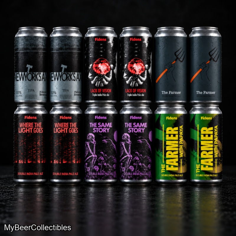 12 Pack 2 each Best of This Week's Fidens w/ Lack of Vision Where the Light Goes New York's Axe The Same Story Farmer Papaya