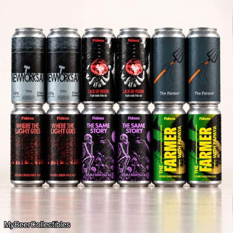 12 Pack 2 each Best of This Week's Fidens w/ Lack of Vision Where the Light Goes New York's Axe The Same Story Farmer Papaya