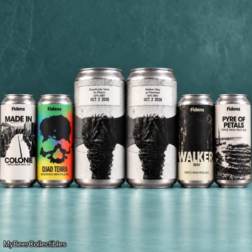 Ultimate Fidens Anniversary Pack: Four Highest Rated Cans + Two 32oz Fruited Variations - Colonie , Pyre, Walker + w/PawPaw, Terra + w/Peach