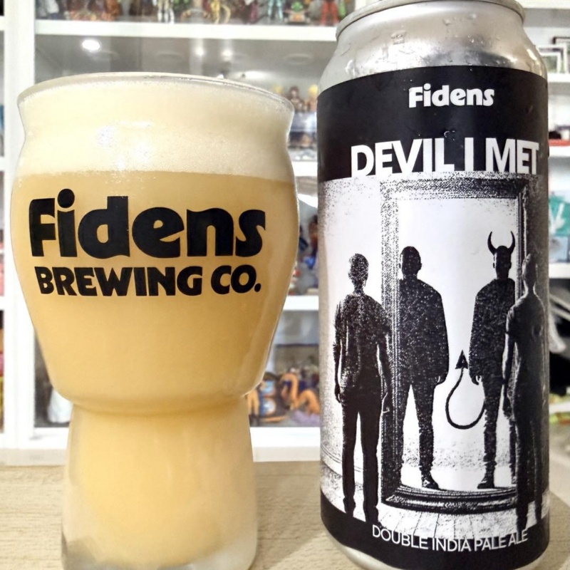 Fidens -- Devil I Met [8% Hazy IPA] -- Oct 13th