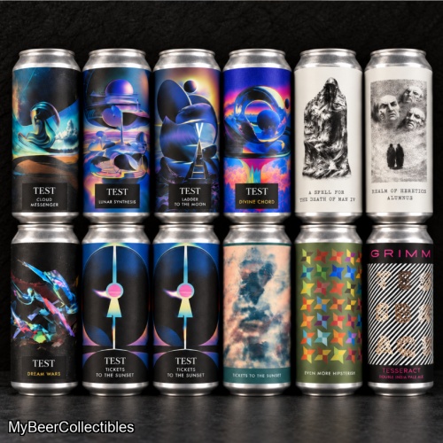 12 Pack Premium NYC Hazy IPAs - TEST + Evil Twin NYC / Monkish + Root Branch / Brujos