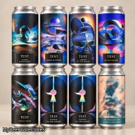 8 Pack TEST - Premium NYC Hazy IPAs (and Beautiful Cans)