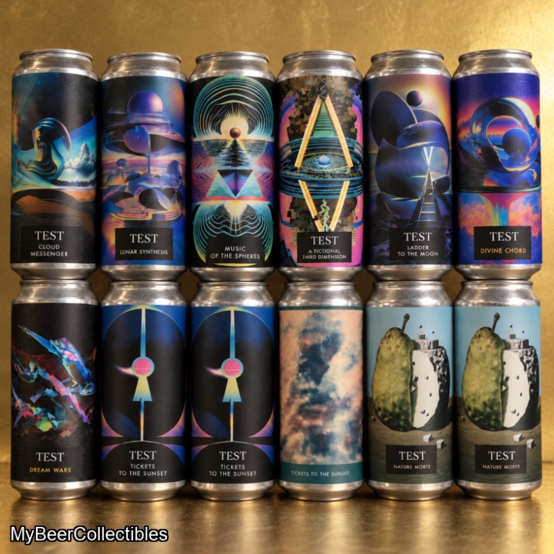 Outstanding 12 Pack TEST NYC Premium IPAs including w/ RAR Music of the Sphere & Nature Morte and more